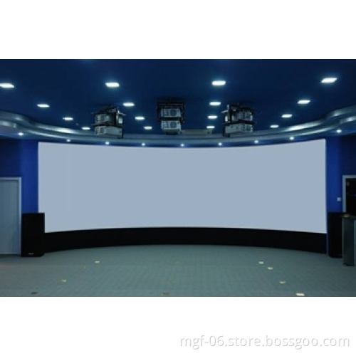 2.35:1/265inch Curved Frame Projector Screen with PVC front projection fabric (VGCFF104244FWB)